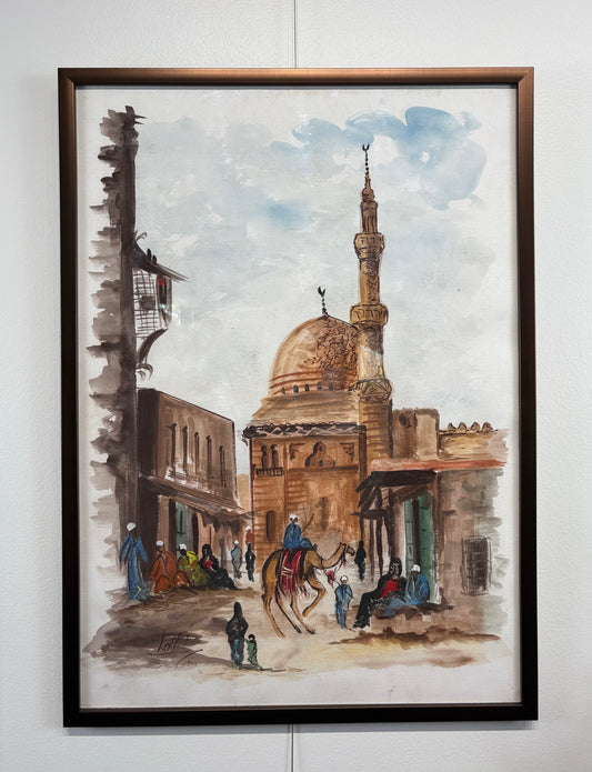 Canvas Poster of a Masjed By Lotfi