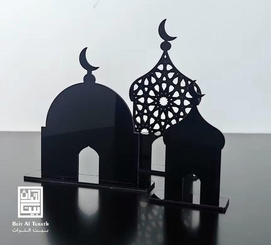 3-Piece Islamic Mosque Acrylic Decor Set