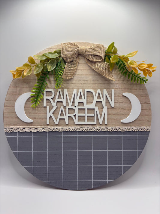 Ramadan Kareem Beautiful Door Sign