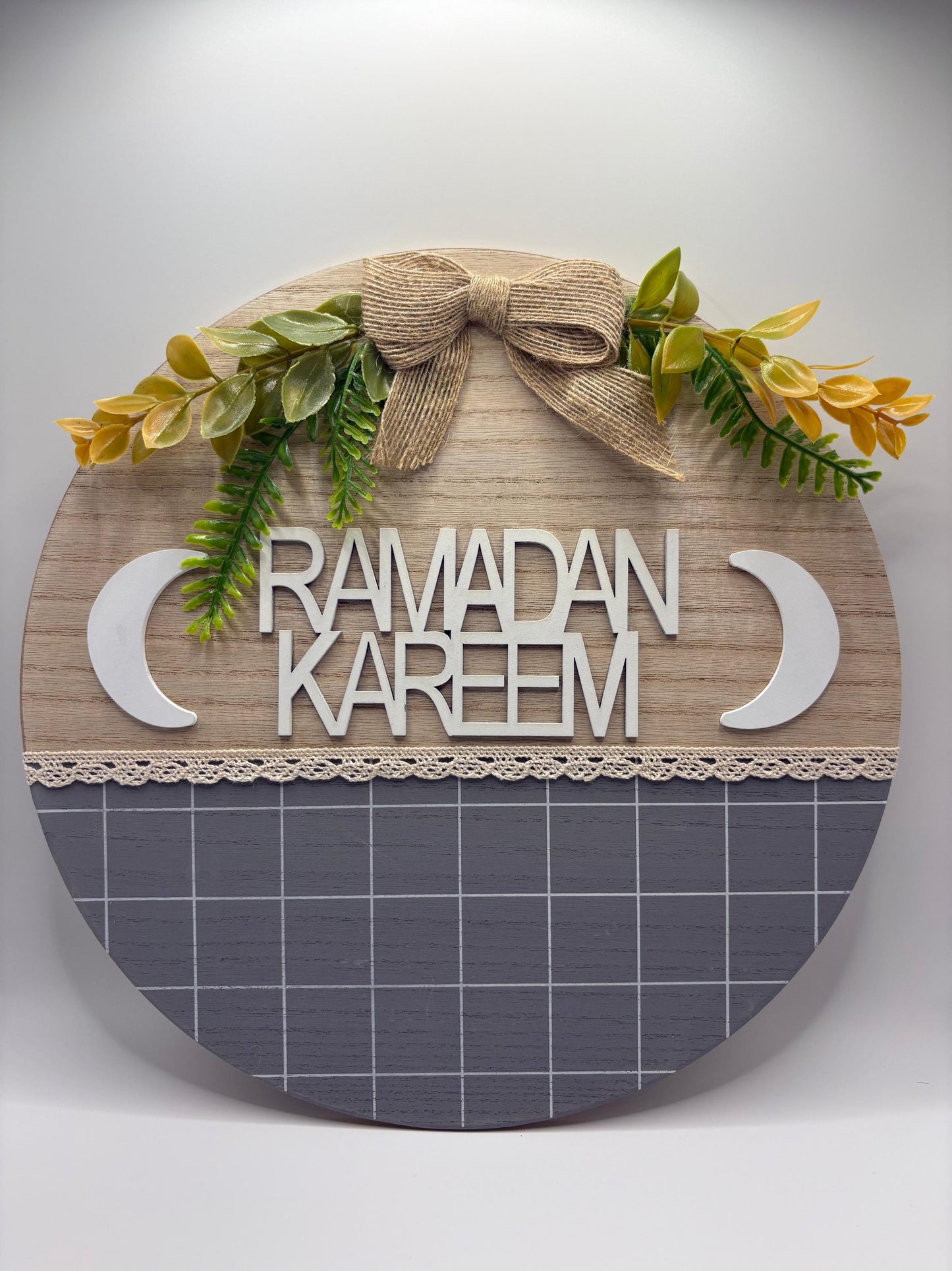 Ramadan Kareem Beautiful Door Sign