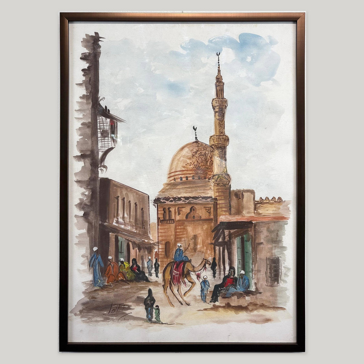 Canvas Poster of a Masjed By Lotfi