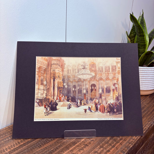 Portrait of the Greek Chapel of the Holy Sepulcher