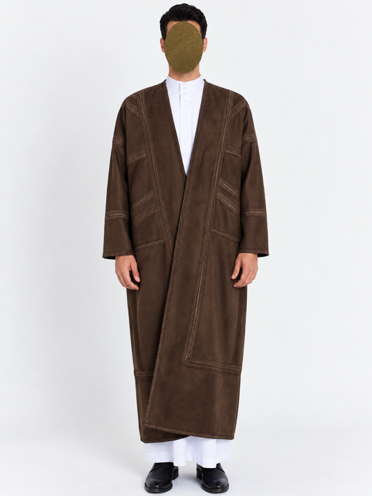 Brown Khaleeji Moroccan Farwa – No Hood