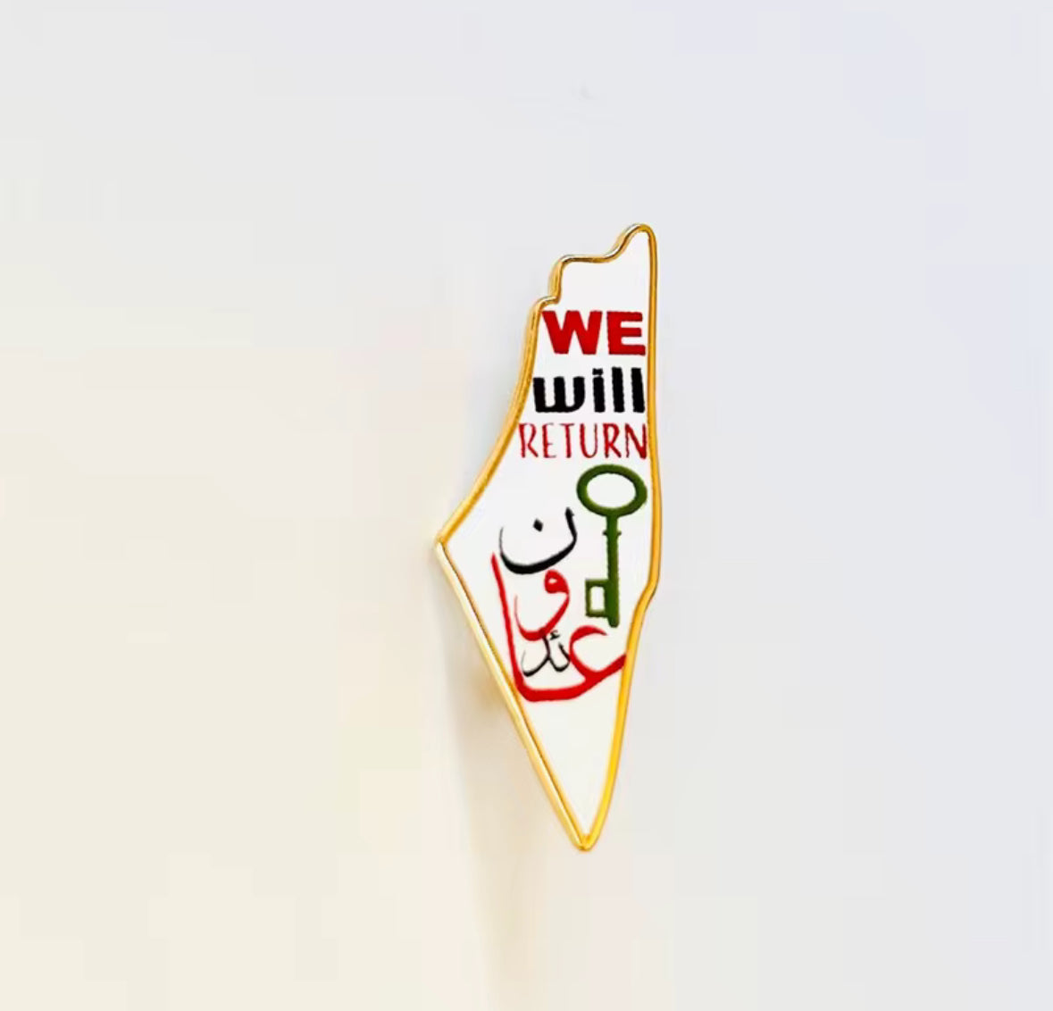 Palestine Flag Pin