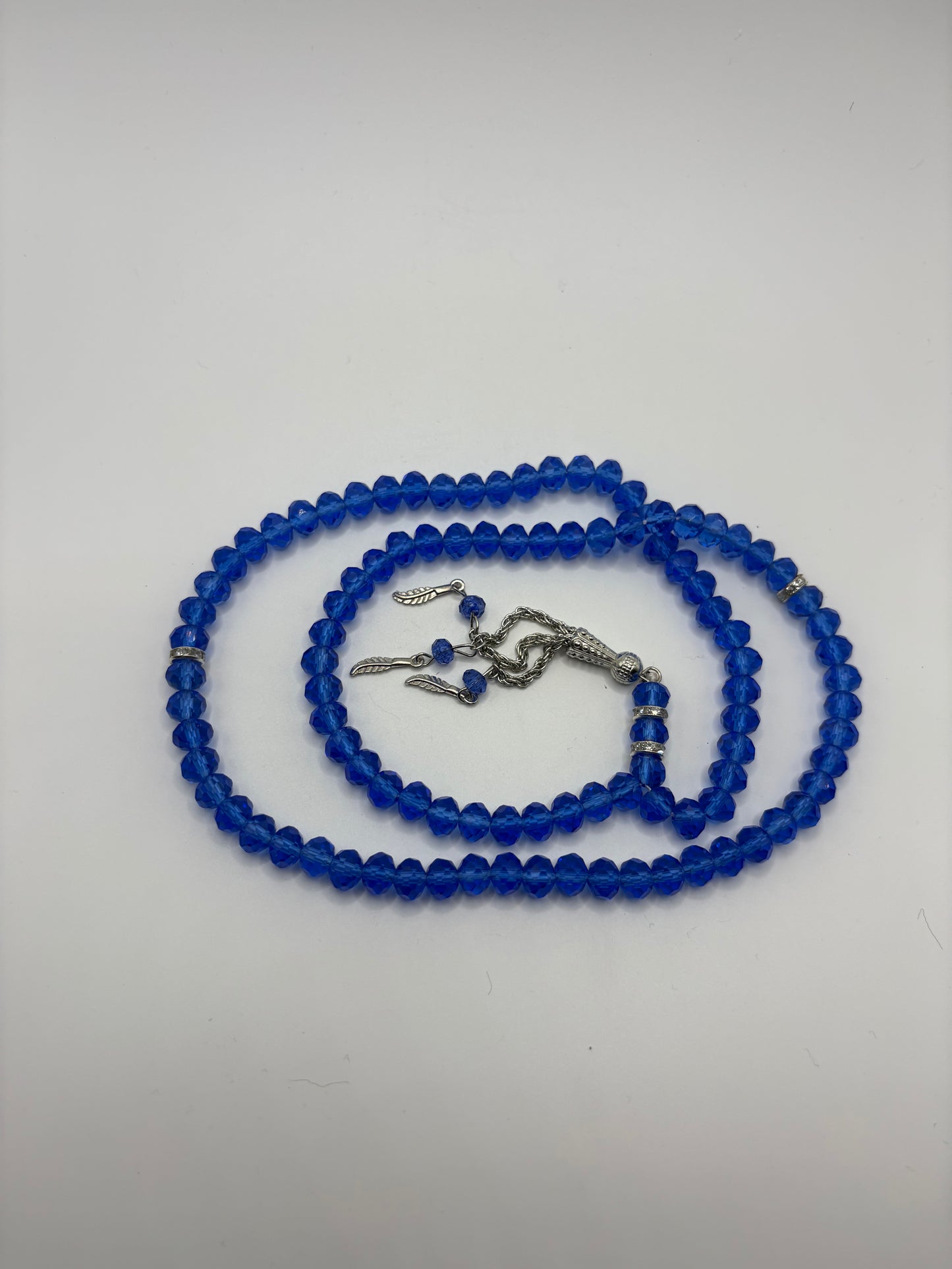 Blue, Green, and Yellow Masbah – 66 Beads