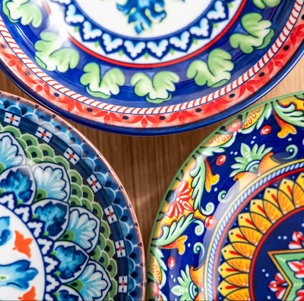 Moroccan Ceramic Bowls - Set of 6