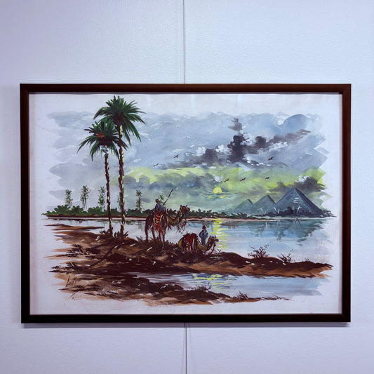Canvas Poster of a Beautiful View by Lotfi