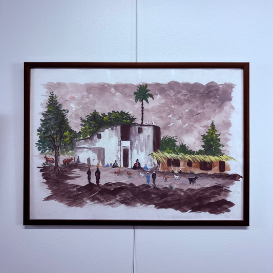 Canvas Poster of a House by Lotfi
