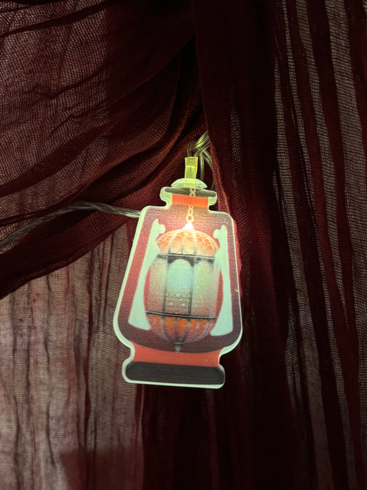 Ramadan String Light Hilal Style