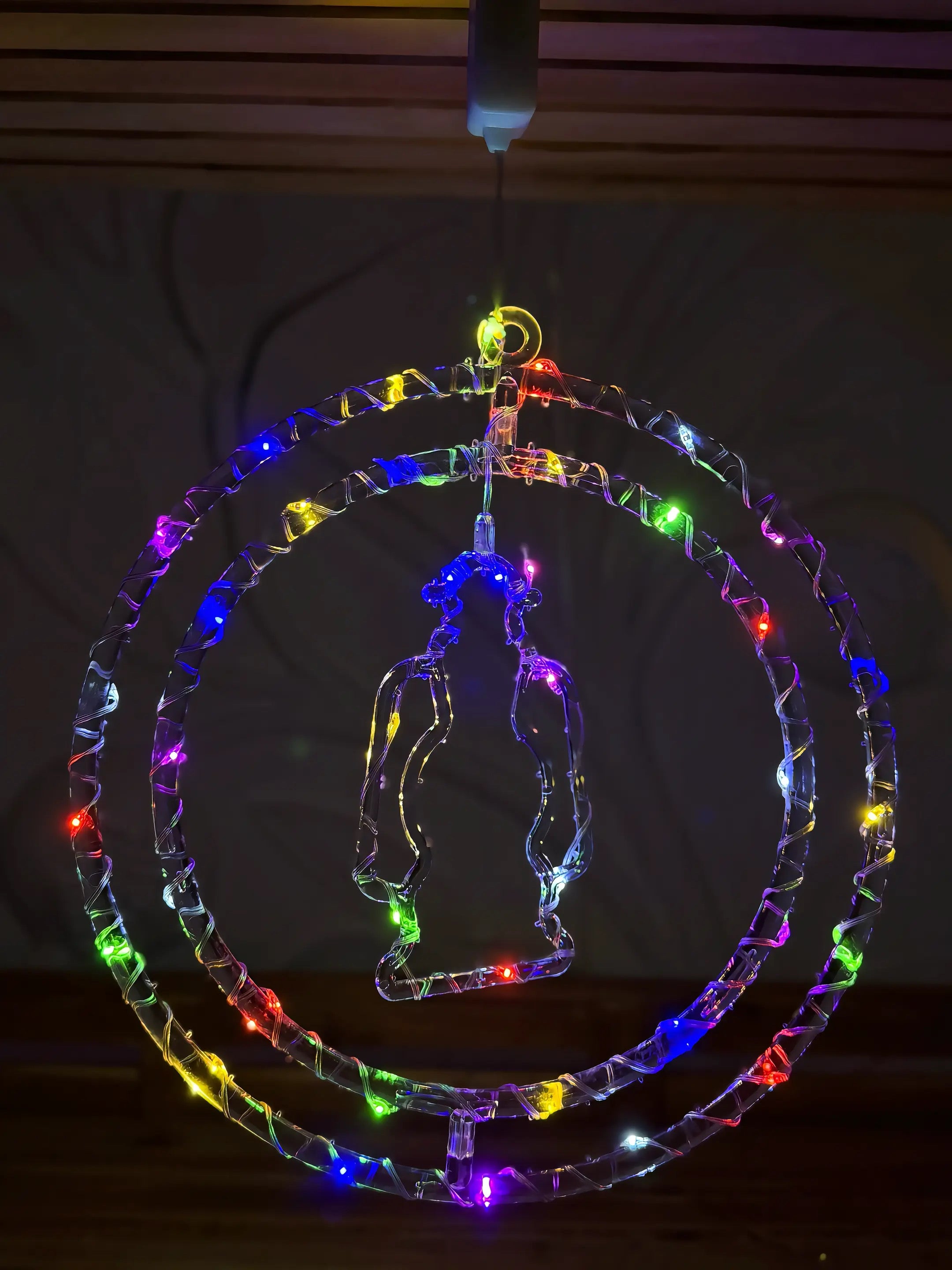 Ramadan Double Round Pendant Light