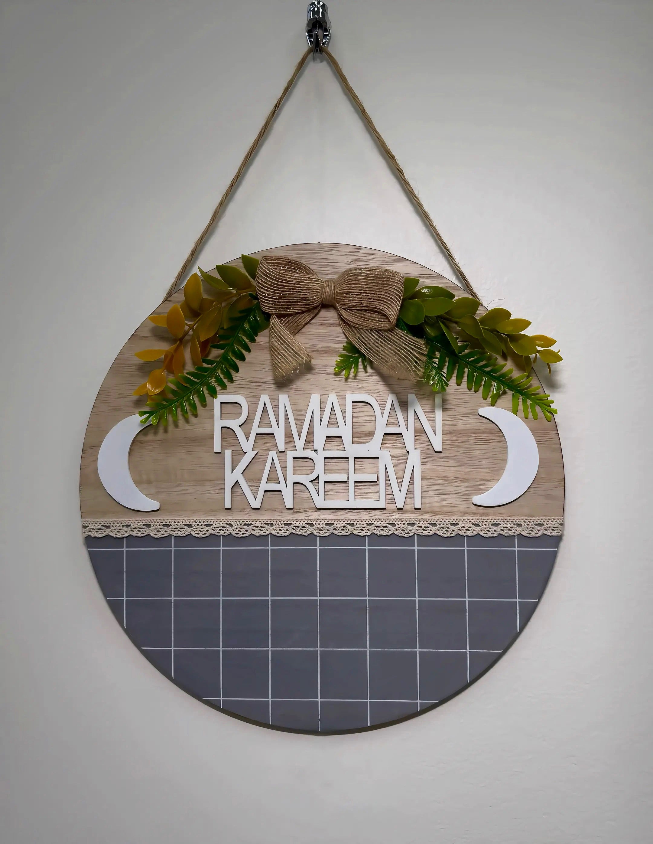 Ramadan Kareem Door Sign