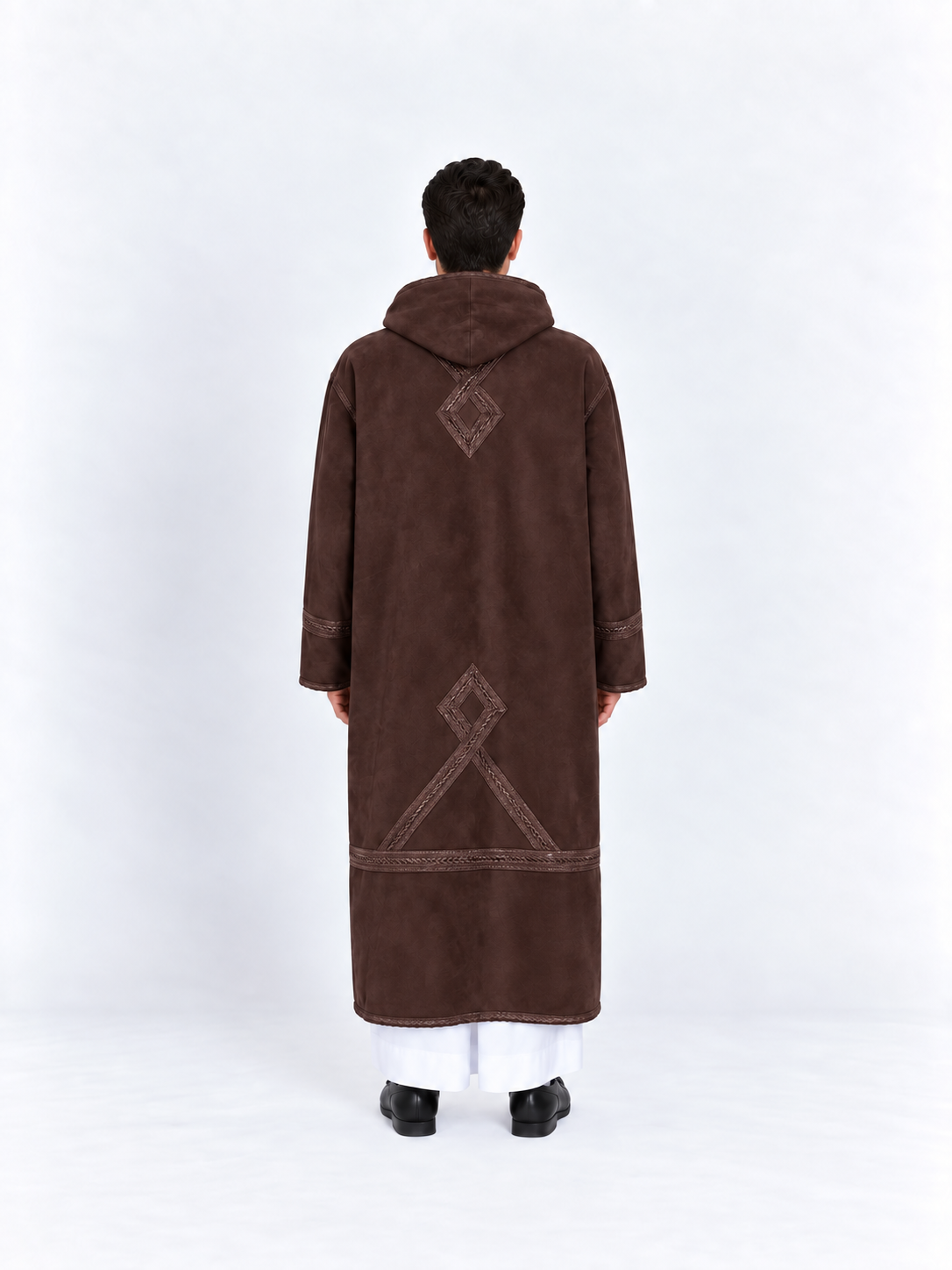Brown Khaleeji Moroccan Farwa