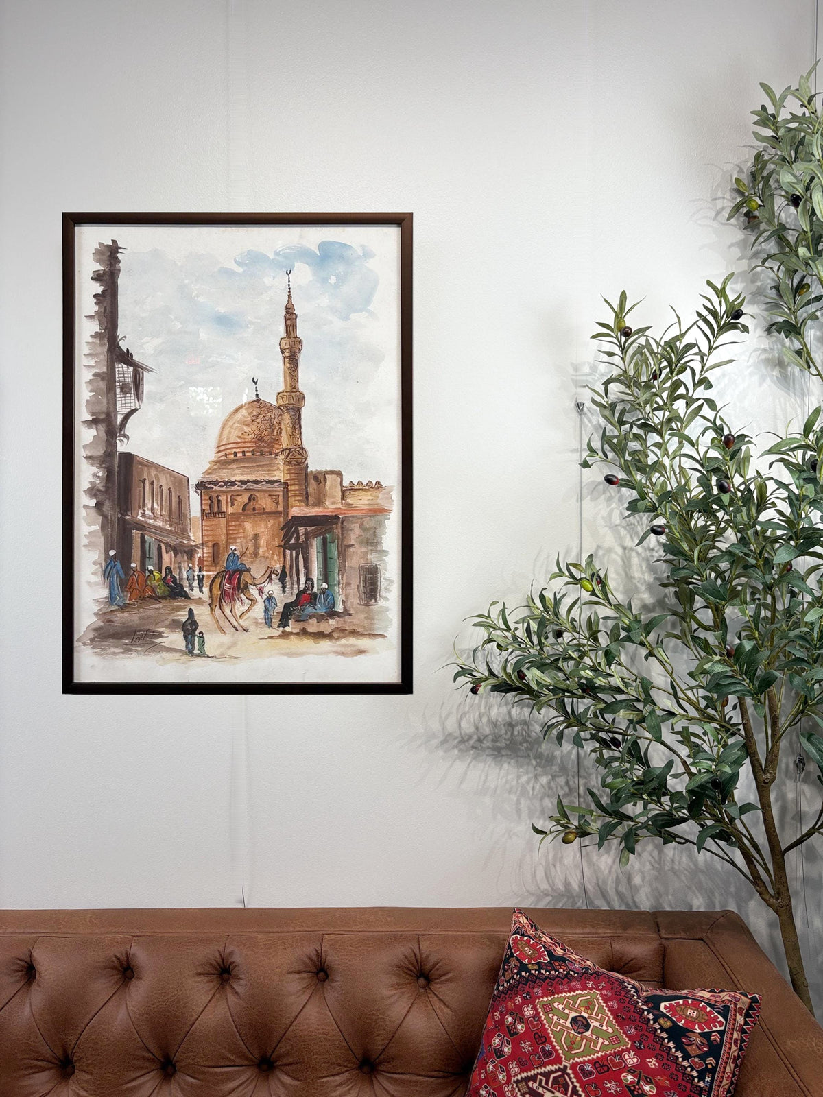 Canvas Poster of a Masjed By Lotfi