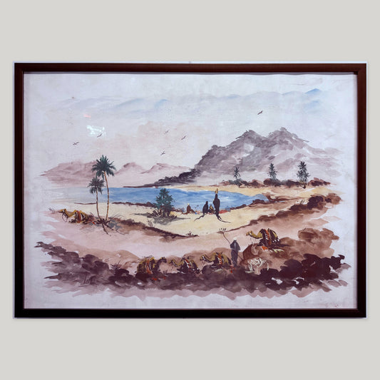 Mountains Canvas Wall Art by Lotfi