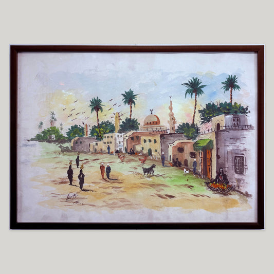 Madina Canvas Wall Art by Lotfi